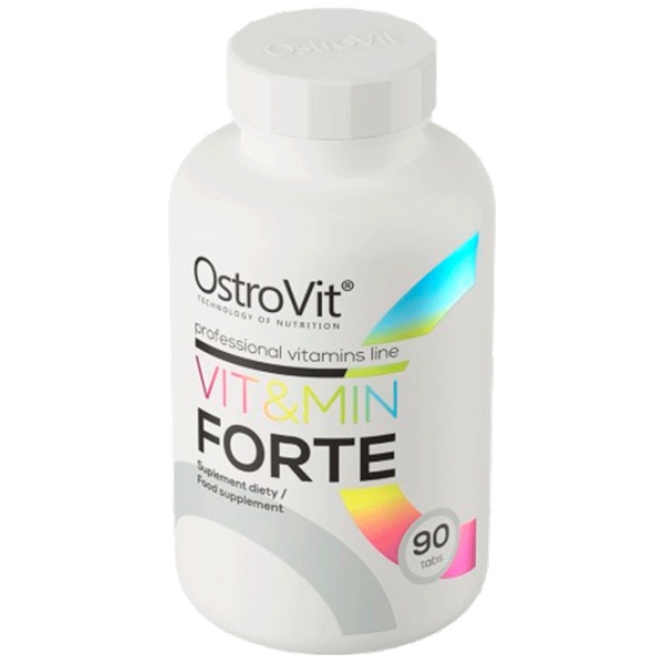 Витамины и минералы OstroVit Vit&Min FORTE (5902232617696) 90 photo 2 Витамины и минералы OstroVit Vit&Min FORTE (5902232617696) 90 photo 2