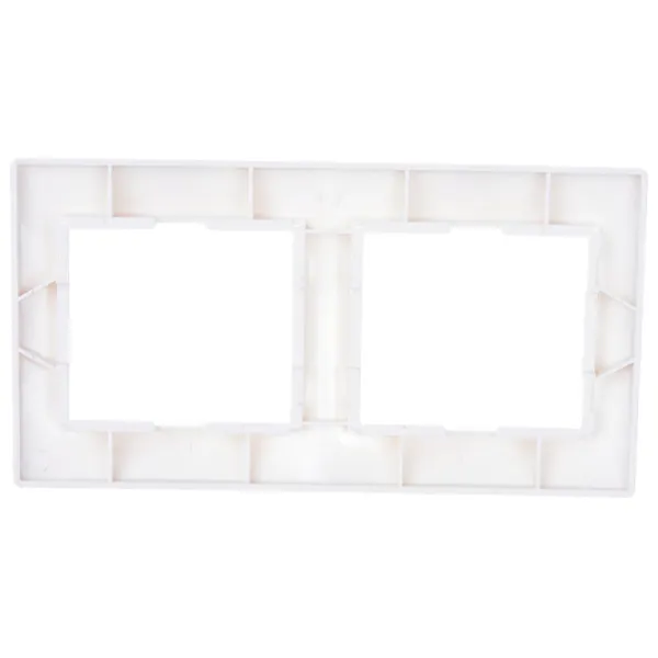 Ramă pentru priză și întrerupătoar IEK EMK20-K01-DM White / 2 photo 2 Ramă pentru priză și întrerupătoar IEK EMK20-K01-DM White / 2 photo 2
