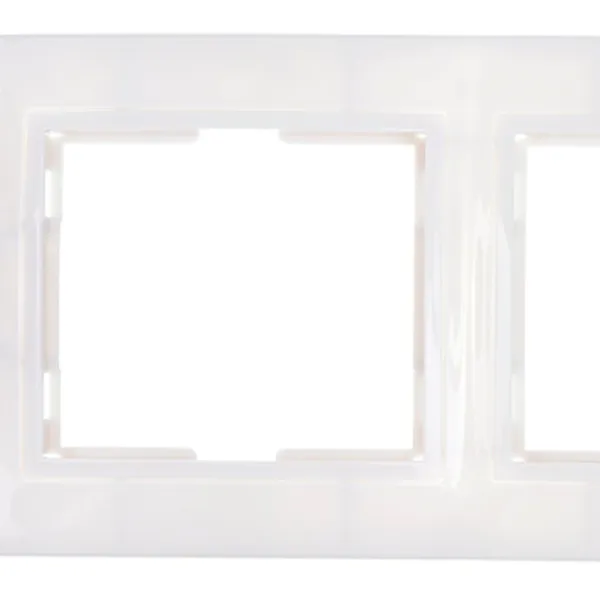 Ramă pentru priză și întrerupătoar IEK EMK20-K01-DM White / 2 photo 4 Ramă pentru priză și întrerupătoar IEK EMK20-K01-DM White / 2 photo 4