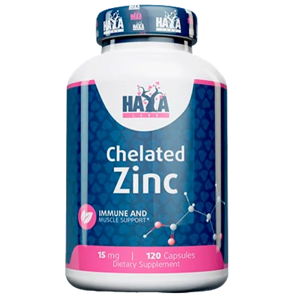 Vitamine și minerale Haya Labs Zinc (854822007217) 120 photo 1 Vitamine și minerale Haya Labs Zinc (854822007217) 120 photo 1