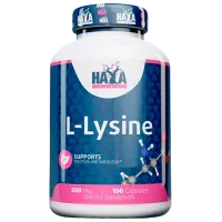 Витамины и минералы Haya Labs L-Lysine (853809007516) 100 капсул