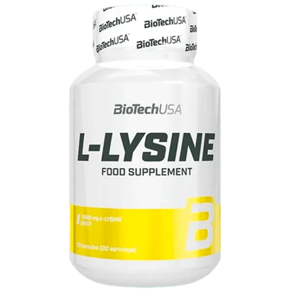 Vitamine și minerale BioTechUSA L-Lysine (5999076253388) 90 capsule photo 1 Vitamine și minerale BioTechUSA L-Lysine (5999076253388) 90 capsule photo 1