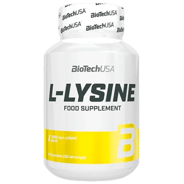 Vitamine și minerale BioTechUSA L-Lysine (5999076253388) 90 capsule photo 1 Vitamine și minerale BioTechUSA L-Lysine (5999076253388) 90 capsule photo 1