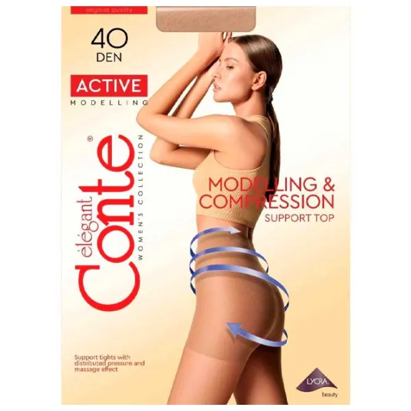 Колготки для женщин Conte ACTIVE_40 3 / Shade photo 4