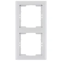 Ramă pentru priză și întrerupătoar IEK EML21-K01-01 White / 2