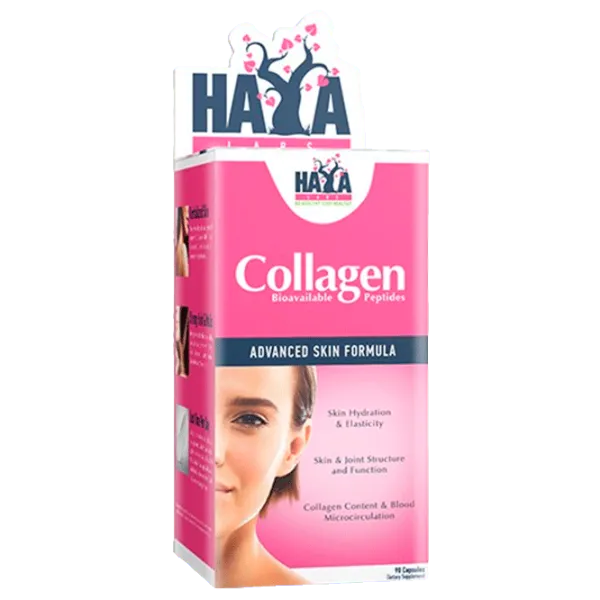 Витамины и минералы Haya Labs Collagen (853809007493) 90 капсул photo 1 Витамины и минералы Haya Labs Collagen (853809007493) 90 капсул photo 1
