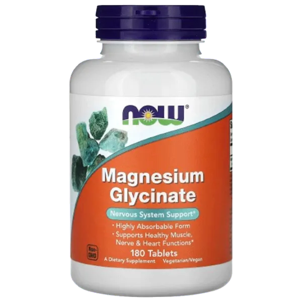 Vitamine și minerale Now Foods MAGNESIUM GLYCINATE (733739012890) 180 photo 1 Vitamine și minerale Now Foods MAGNESIUM GLYCINATE (733739012890) 180 photo 1