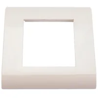 Ramă pentru priză și întrerupătoar IEK CKK-40D-RK2-K01 White / 1
