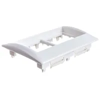 Ramă pentru priză și întrerupătoar IEK CKK-40D-RSU4-075-K01 White / 2