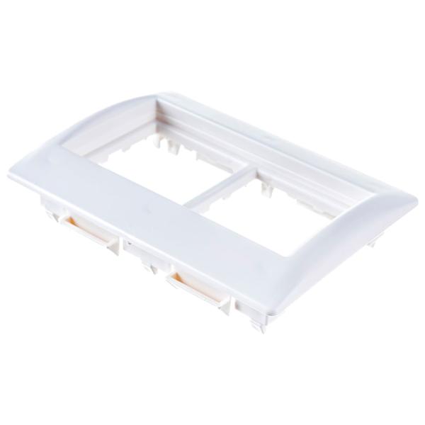 Ramă pentru priză și întrerupătoar IEK CKK-40D-RSU4-075-K01 White / 2 photo 4 Ramă pentru priză și întrerupătoar IEK CKK-40D-RSU4-075-K01 White / 2 photo 4