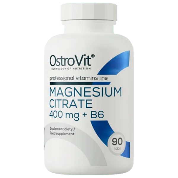 Vitamine și minerale OstroVit Magnesium Citrate + B6 (5903246229516) 90 photo 1
