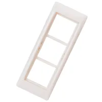 Ramă pentru priză și întrerupătoar IEK CKK-40D-RSU6-060-K01 White / 3