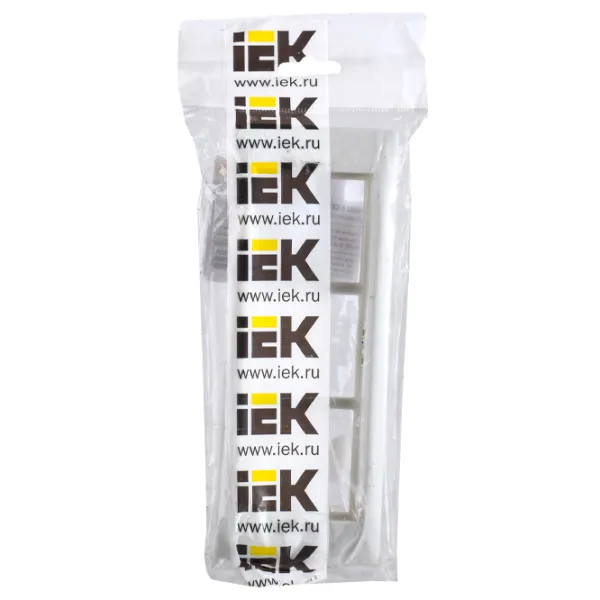 Ramă pentru priză și întrerupătoar IEK CKK-40D-RSU6-060-K01 White / 3 photo 5 Ramă pentru priză și întrerupătoar IEK CKK-40D-RSU6-060-K01 White / 3 photo 5