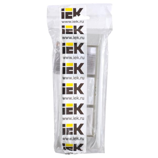 Ramă pentru priză și întrerupătoar IEK CKK-40D-RSU6-060-K01 White / 3 photo 5 Ramă pentru priză și întrerupătoar IEK CKK-40D-RSU6-060-K01 White / 3 photo 5
