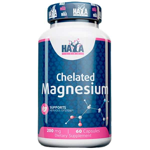 Vitamine și minerale Haya Labs Chelated Magnesium (854822007347) 60 photo 1 Vitamine și minerale Haya Labs Chelated Magnesium (854822007347) 60 photo 1