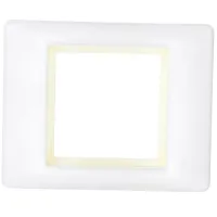 Ramă pentru priză și întrerupătoar IEK CKK-40D-RU2-K01 White / 1