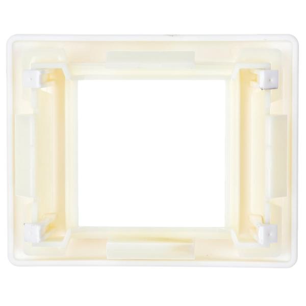 Ramă pentru priză și întrerupătoar IEK CKK-40D-RU2-K01 White / 1 photo 2 Ramă pentru priză și întrerupătoar IEK CKK-40D-RU2-K01 White / 1 photo 2
