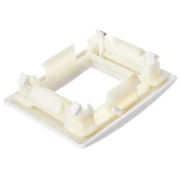 Ramă pentru priză și întrerupătoar IEK CKK-40D-RU2-K01 White / 1 photo 3 Ramă pentru priză și întrerupătoar IEK CKK-40D-RU2-K01 White / 1 photo 3