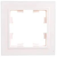 Ramă pentru priză și întrerupătoar IEK BR-M12-44-K01 White / 1