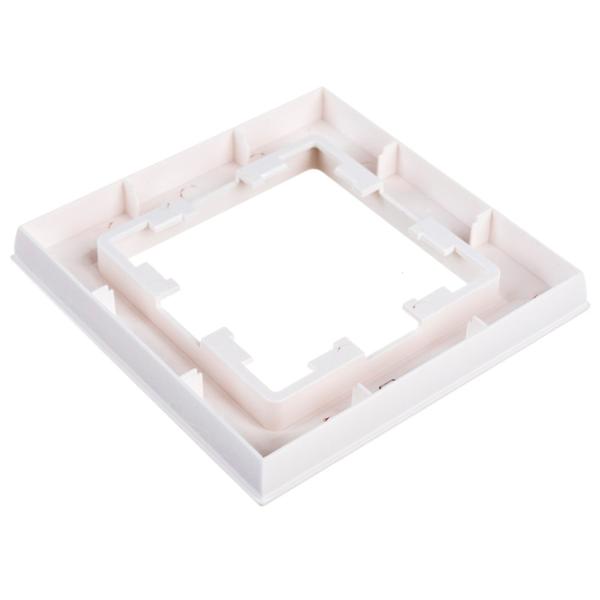 Ramă pentru priză și întrerupătoar IEK BR-M12-44-K01 White / 1 photo 4 Ramă pentru priză și întrerupătoar IEK BR-M12-44-K01 White / 1 photo 4