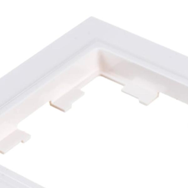Ramă pentru priză și întrerupătoar IEK BR-M12-44-K01 White / 1 photo 5 Ramă pentru priză și întrerupătoar IEK BR-M12-44-K01 White / 1 photo 5