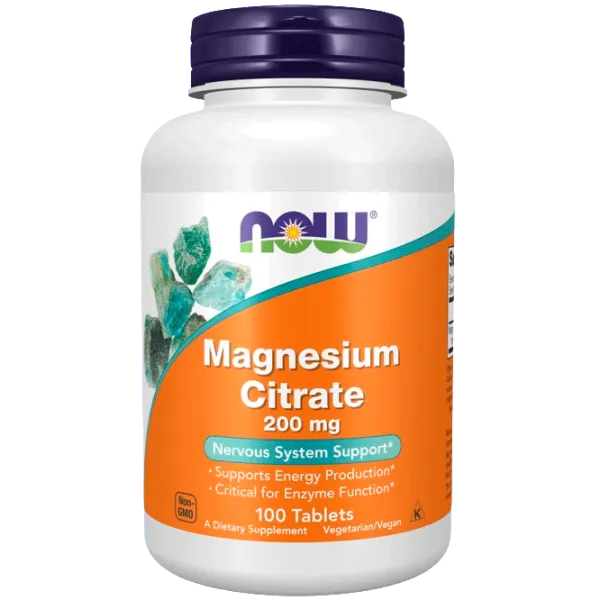 Витамины и минералы Now Foods Magnesium Citrate (733739012906) 100 photo 1 Витамины и минералы Now Foods Magnesium Citrate (733739012906) 100 photo 1