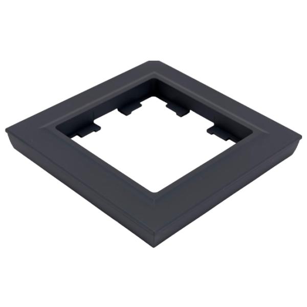 Ramă pentru priză și întrerupătoar IEK BR-M12-44-K53 Black / 1 photo 2 Ramă pentru priză și întrerupătoar IEK BR-M12-44-K53 Black / 1 photo 2