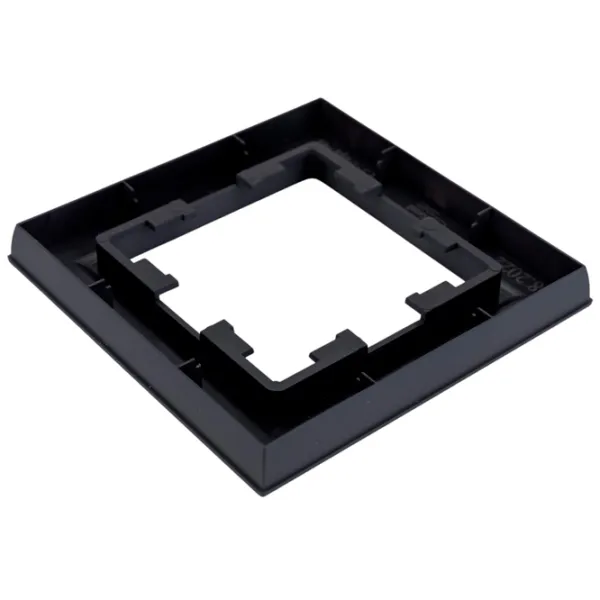 Ramă pentru priză și întrerupătoar IEK BR-M12-44-K53 Black / 1 photo 4 Ramă pentru priză și întrerupătoar IEK BR-M12-44-K53 Black / 1 photo 4