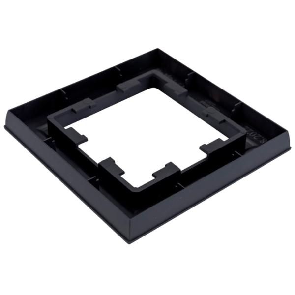 Ramă pentru priză și întrerupătoar IEK BR-M12-44-K53 Black / 1 photo 4 Ramă pentru priză și întrerupătoar IEK BR-M12-44-K53 Black / 1 photo 4