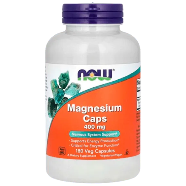 Витамины и минералы Now Foods Magnesium (733739012838) 180 капсулы photo 1 Витамины и минералы Now Foods Magnesium (733739012838) 180 капсулы photo 1