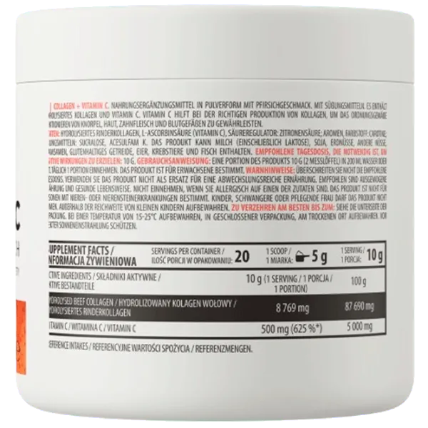 Витамины и минералы OstroVit Collagen+Vit C (5903246224979)  photo 3 Витамины и минералы OstroVit Collagen+Vit C (5903246224979)  photo 3