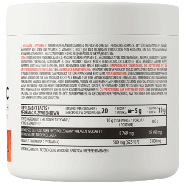 Витамины и минералы OstroVit Collagen+Vit C (5903246224979)  photo 3 Витамины и минералы OstroVit Collagen+Vit C (5903246224979)  photo 3