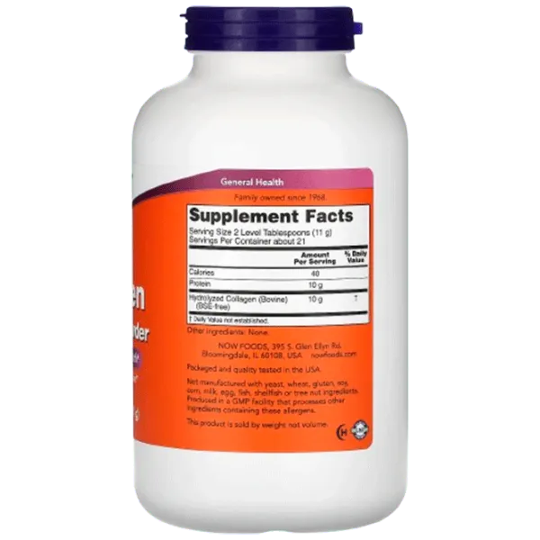 Витамины и минералы Now Foods COLLAGEN PEPTIDES POWDER (733739030863)  photo 2 Витамины и минералы Now Foods COLLAGEN PEPTIDES POWDER (733739030863)  photo 2