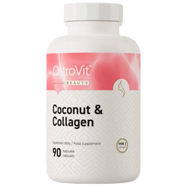 Vitamine și minerale OstroVit Collagen & MCT Oil (5903933908847) 90 capsule photo 1 Vitamine și minerale OstroVit Collagen & MCT Oil (5903933908847) 90 capsule photo 1