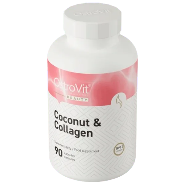 Vitamine și minerale OstroVit Collagen & MCT Oil (5903933908847) 90 capsule photo 2 Vitamine și minerale OstroVit Collagen & MCT Oil (5903933908847) 90 capsule photo 2