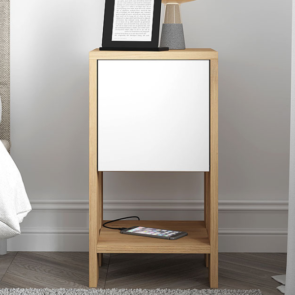 Тумбочки Showdeko EMA SAPPHIRE  55 x 30 x 30см / ЛДСП / Oak photo 4 Тумбочки Showdeko EMA SAPPHIRE  55 x 30 x 30см / ЛДСП / Oak photo 4