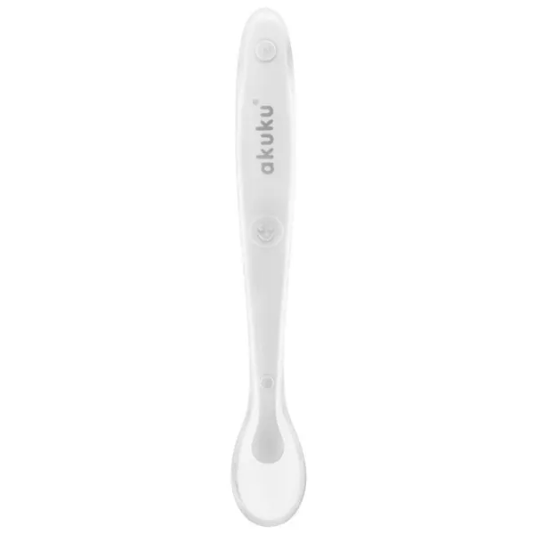 Lingură Akuku A0417  Unisex / 4+ luni / White photo 1