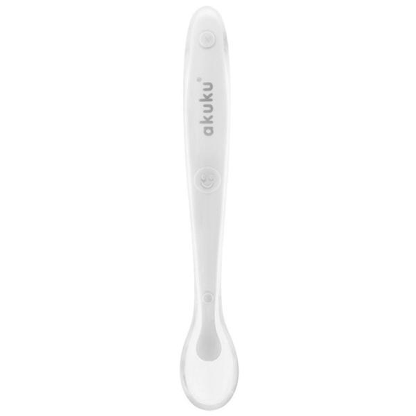 Lingură Akuku A0417  Unisex / 4+ luni / White photo 1