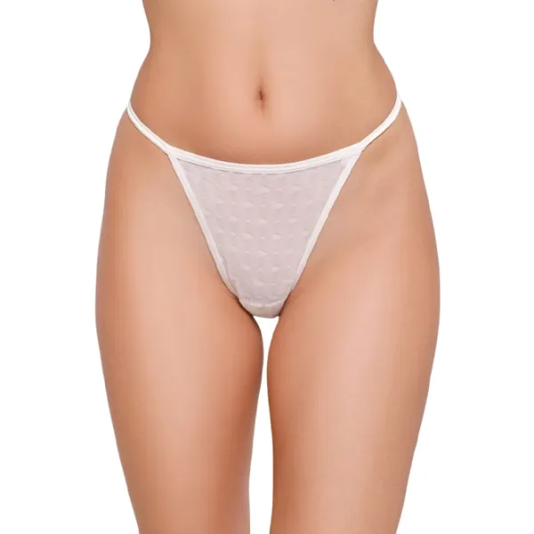 Трусики для женщин Fantasy 1192  L / Слоновая кость / Cтринги  photo 1