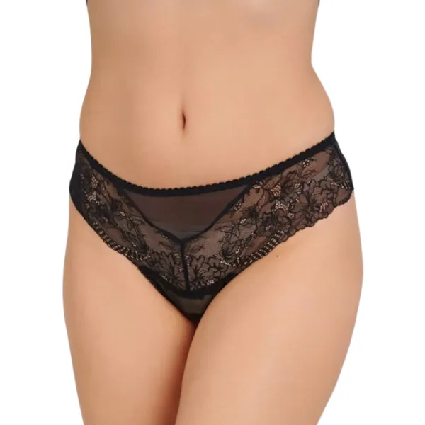 Chiloți pentru femei Fantasy 1159/2 M / Black / Dantelă photo 1