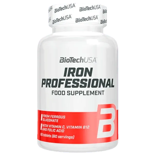 Vitamine și minerale BioTechUSA Iron Profesional (5999076254644) 60 photo 1 Vitamine și minerale BioTechUSA Iron Profesional (5999076254644) 60 photo 1