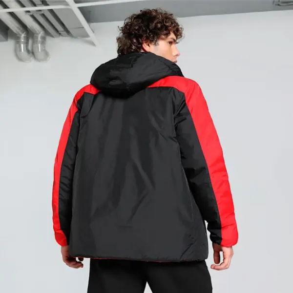 Scurtă pentru bărbați Puma Ferrari Style Reversible Padded Demisezon / Black photo 5 Scurtă pentru bărbați Puma Ferrari Style Reversible Padded Demisezon / Black photo 5