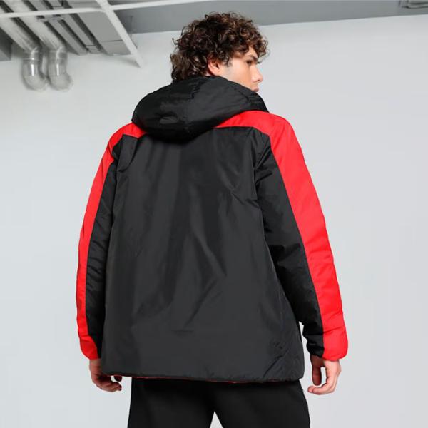 Scurtă pentru bărbați Puma Ferrari Style Reversible Padded Demisezon / Black photo 5 Scurtă pentru bărbați Puma Ferrari Style Reversible Padded Demisezon / Black photo 5