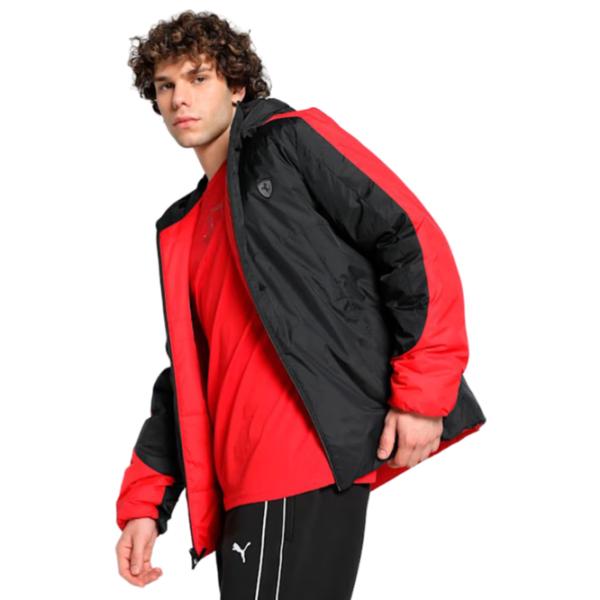 Scurtă pentru bărbați Puma Ferrari Style Reversible Padded Demisezon / Black photo 1 Scurtă pentru bărbați Puma Ferrari Style Reversible Padded Demisezon / Black photo 1