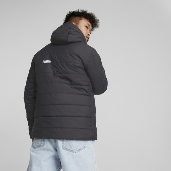 Куртка для мужчин Puma Ess Hooded Padded Jacket Демисезон / Черный photo 3