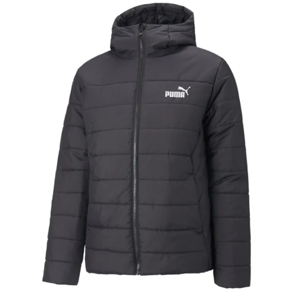Куртка для мужчин Puma Ess Hooded Padded Jacket Демисезон / Черный photo 1