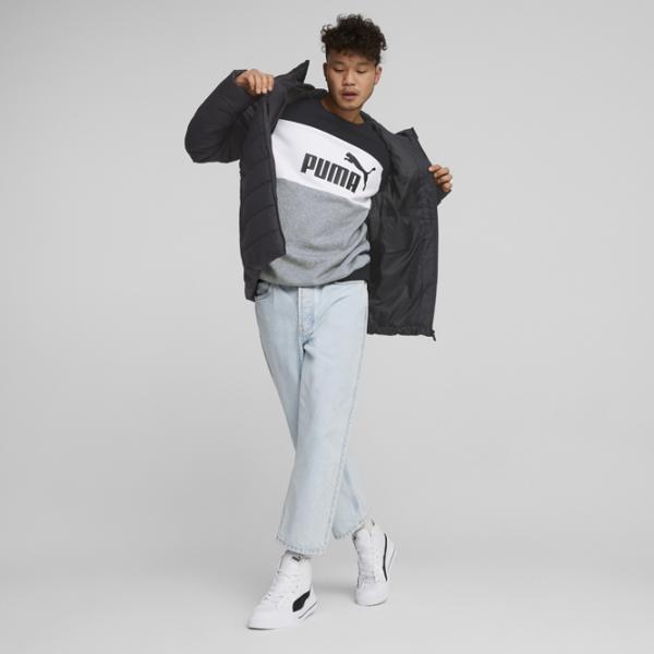 Куртка для мужчин Puma Ess Hooded Padded Jacket Демисезон / Черный photo 4