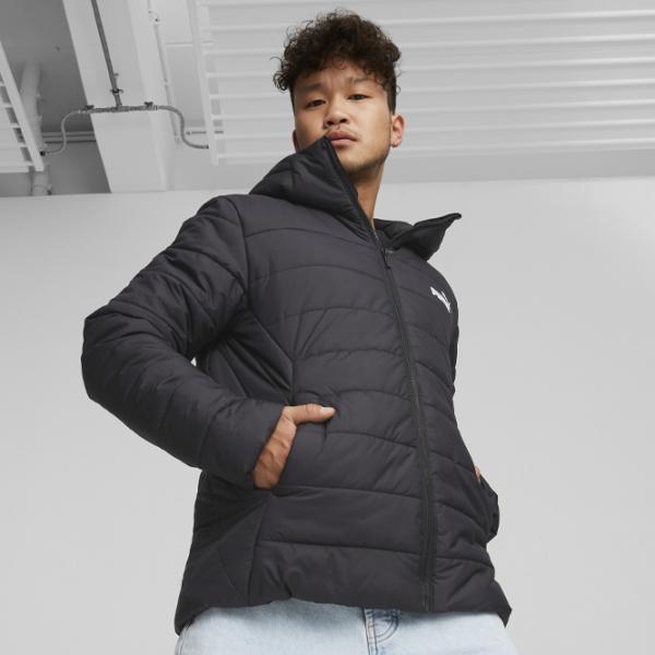 Куртка для мужчин Puma Ess Hooded Padded Jacket Демисезон / Черный photo 5