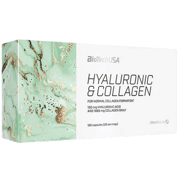 Витамины и минералы BioTechUSA Hyaluronic & Collagen (5999076249008) 120 photo 1