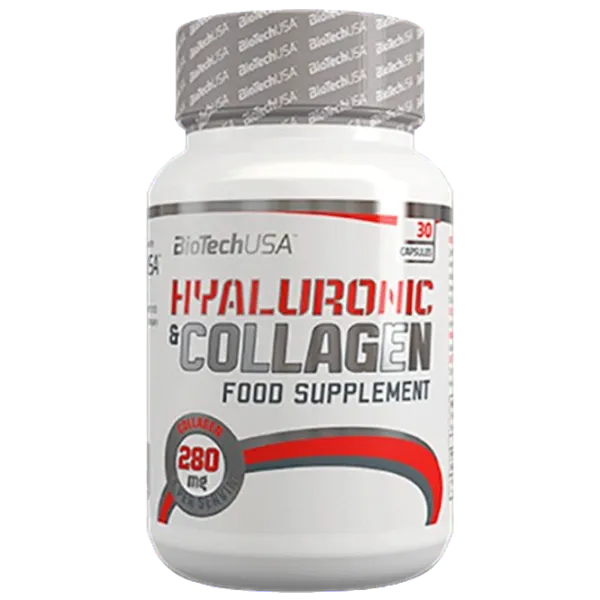 Vitamine și minerale BioTechUSA Hyaluronic & Collagen (5999076234301) 30 capsule photo 1 Vitamine și minerale BioTechUSA Hyaluronic & Collagen (5999076234301) 30 capsule photo 1